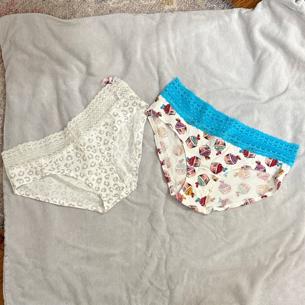 Victoria's Secret Discontinued prints Cotton Undies